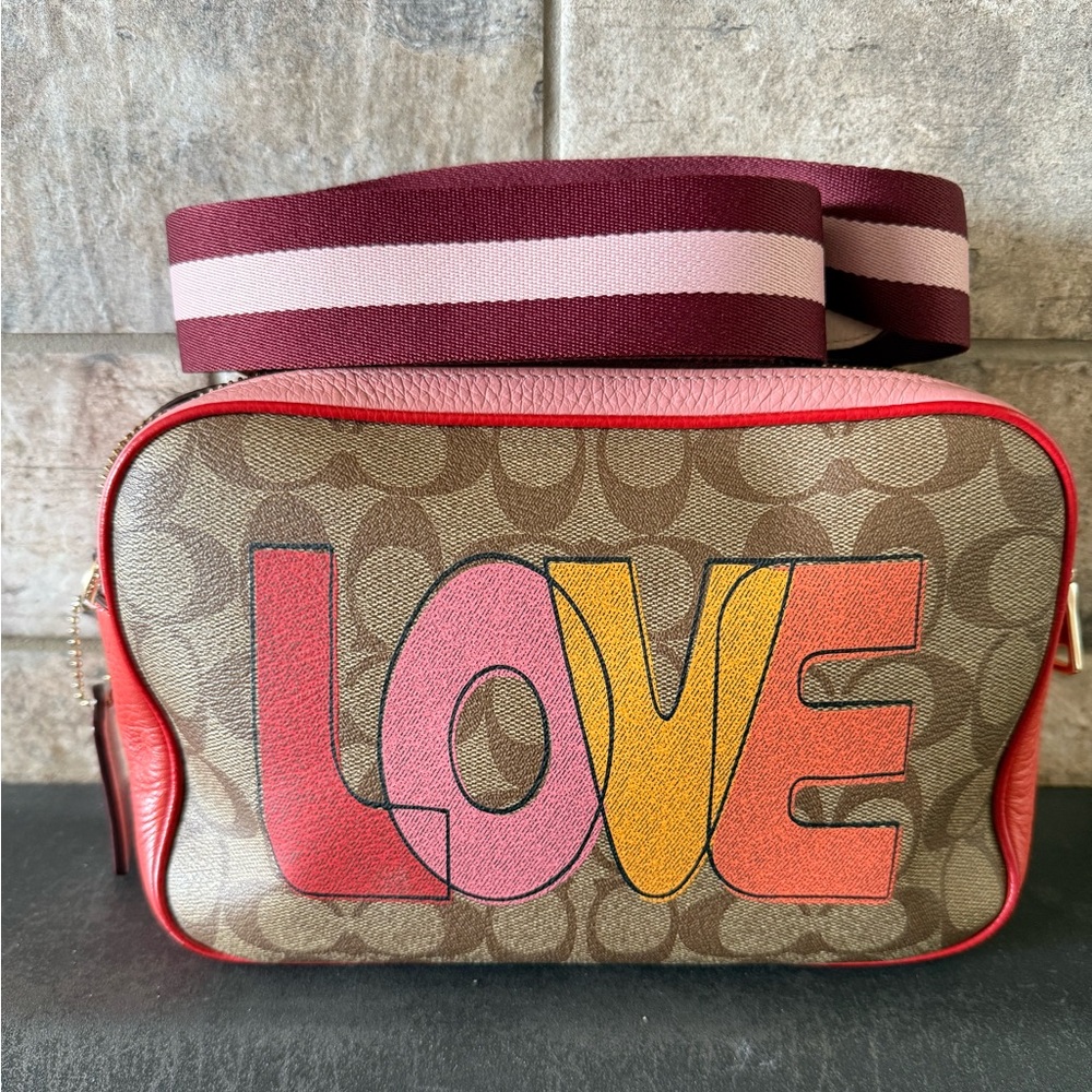 Coach Colorful 'Love' Crossbody Bag